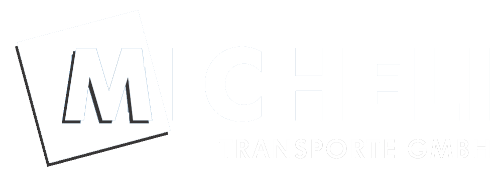 Micheli Transporte logo wess mit blau m